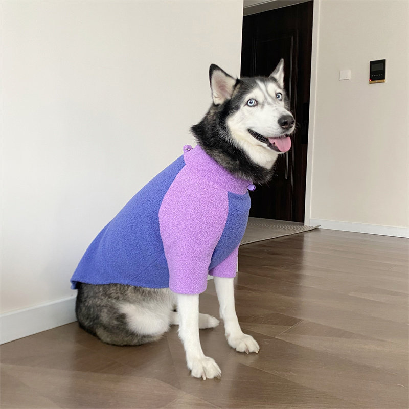 羊羔绒高领抽绳保暖秋冬衣服猫狗宠物卫衣牛头梗拉布拉多法斗哈士