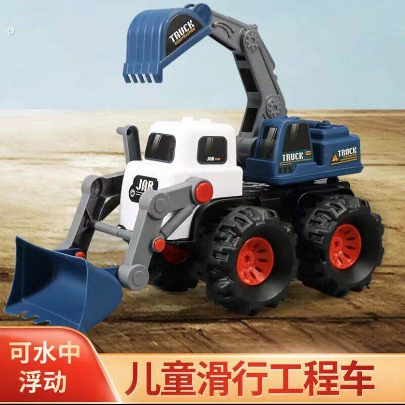 大号工程车儿童玩具男孩耐摔挖土机推土机挖土机玩具车男女孩模型