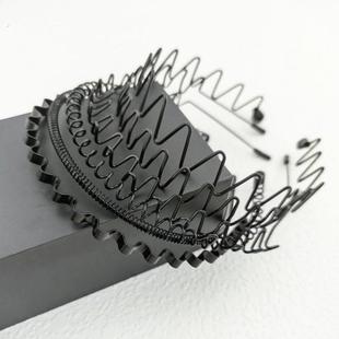 男士发箍洗脸波浪头箍运动隐形不勒头造型专用女发卡短发头饰碎发