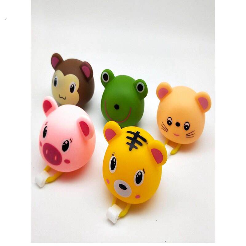 单车小孩发光夜灯儿童平衡自行车灯夜骑装饰配件可爱通用配饰铃铛