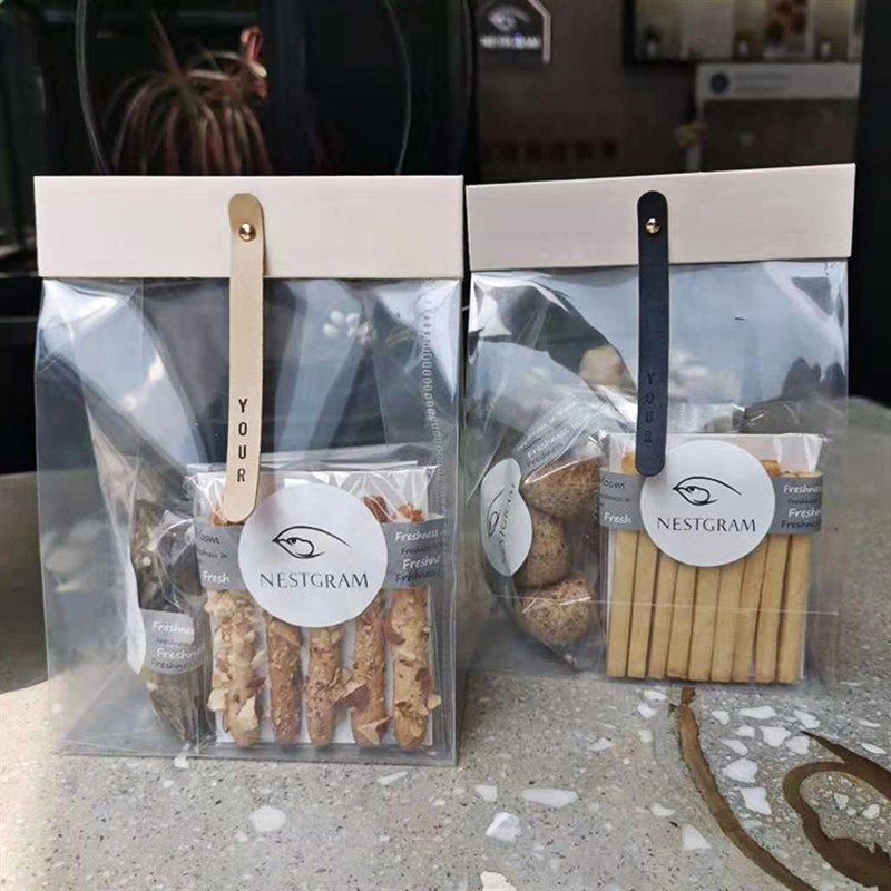 透明自立袋木卡头包装袋糯米船雪花酥牛轧糖太妃糖饼干烘焙包装袋,厨房/烹饪用具,点心包装盒/包装袋,淘宝优惠券,粉丝福利购,淘宝优惠卷