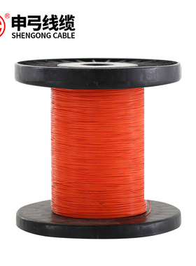 特细镀锡铜芯软线四氟线铁氟龙高温线耐高温线电线FF46抗氧化耐磨