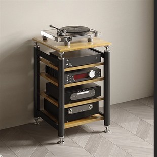 都克HIFI功放机柜音响架功放架音响放置架黑胶唱机架避震音响柜