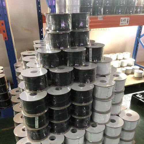 厂家PE工业扎丝自动扎线机专用扎丝数据线电源线包塑铁丝扎线