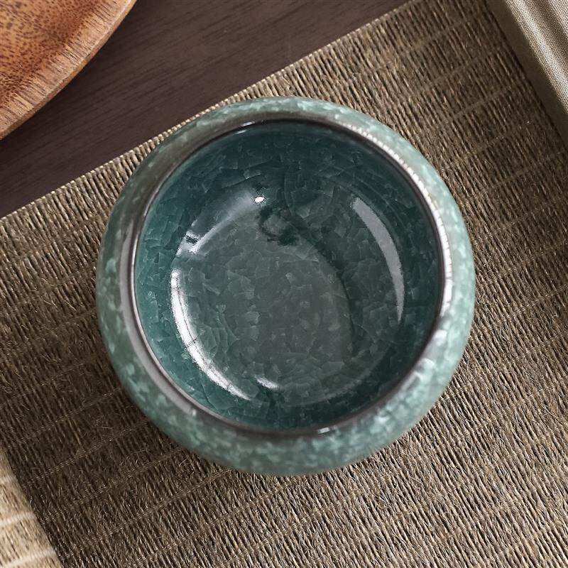 景德镇汝窑冰花主人杯茶杯开片个人专用单杯陶瓷品茗杯功夫茶具茶