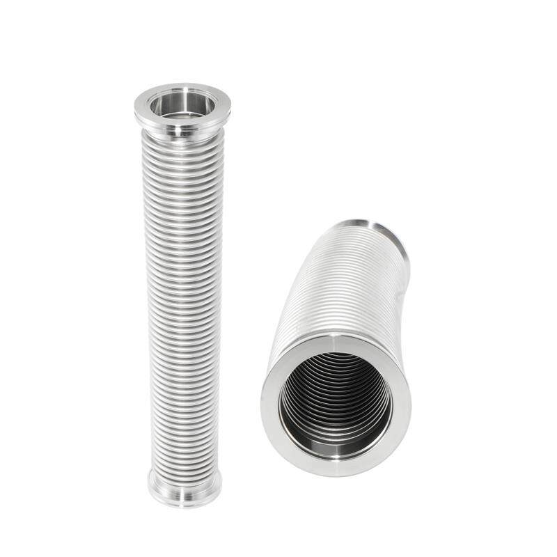 304不锈钢真空波纹管KF16KF25KF40柔性高快装软管NW50伸缩金属管