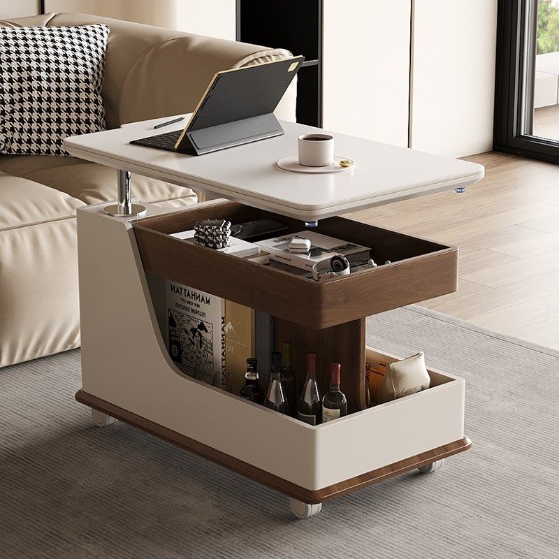 馨佰利边几小桌子沙发边柜客厅家用可移动小茶几可升降推车置物柜,住宅家具,角几/边几,淘宝优惠券,粉丝福利购,淘宝优惠卷