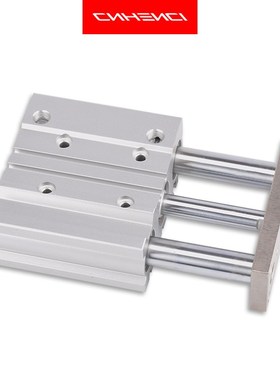 MGPM16三轴气缸带导杆滑动轴承行程102030405075夹具MGPL滚珠轴承