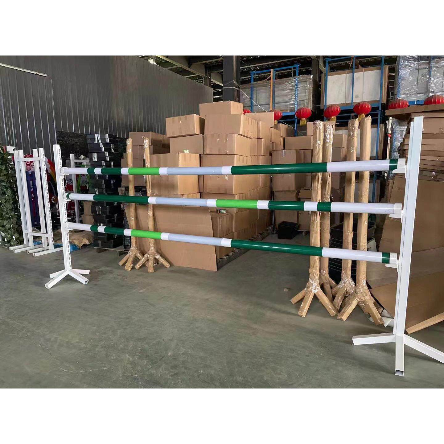马具马术障碍架+跳杆套装赛马训练马术场地用品