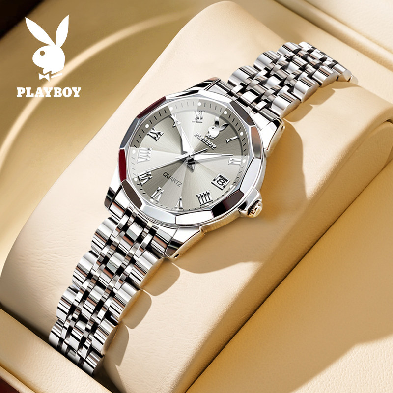 花花公子女表新款正品女士手表轻奢小众精致品牌潮流简约腕表礼物