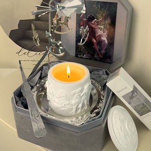 《帕特农神庙》小众高级文艺美学创意香薰蜡烛礼盒生日礼物伴手礼