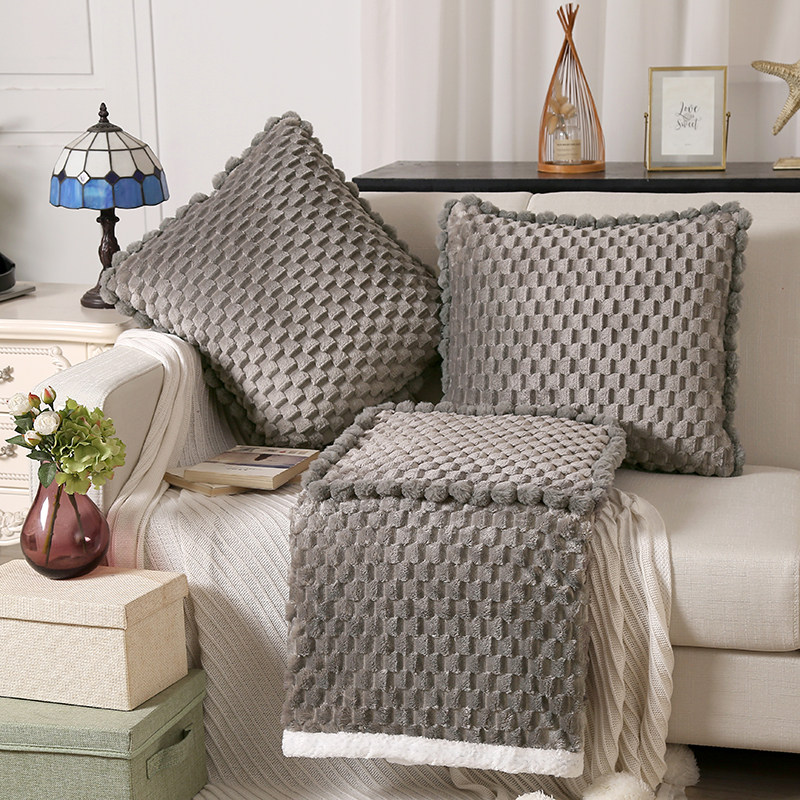 男士抱枕被子两用纯色车载靠枕客厅沙发靠垫办公室宿舍午休毯加厚,居家布艺,抱枕被,淘宝优惠券,粉丝福利购,淘宝优惠卷