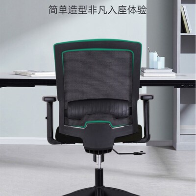 圣奥华钰电脑椅家用会议办公室椅人体工学靠背舒适久坐座椅转椅子