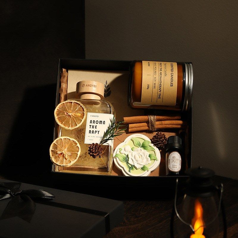 香薰蜡烛礼盒扩香石挂件套装小众创意送男女生日礼物结婚伴手礼,家居饰品,香薰礼盒,淘宝优惠券,粉丝福利购,淘宝优惠卷