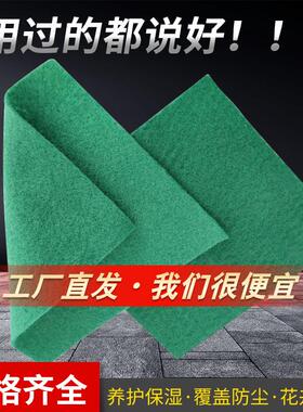 绿色透水土工布工程布苫盖护坡公路养护滤水园艺种植渗水返滤保湿