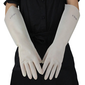 丁腈橡胶手套耐磨长款 用不破耐酸碱高温家务洗衣饭店刷碗洗碗手套