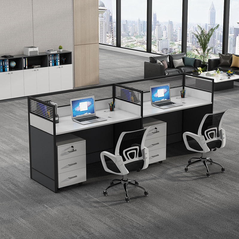 办公桌子办公室桌椅工位屏风员工双人4人位6卡座职员办公桌椅组合,商业/办公家具,组合/屏风工作位,淘宝优惠券,粉丝福利购,淘宝优惠卷