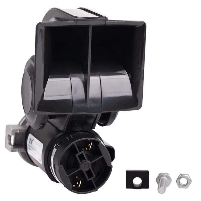 电气喇叭12v超响防水气喇叭汽车汽笛摩托车大货车喇叭24v蜗牛喇叭