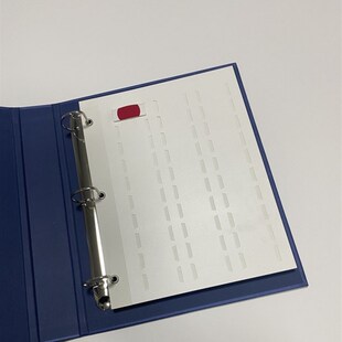 样本针织色卡三排面料小样插卡纱线本子600色布料样本册活页收纳