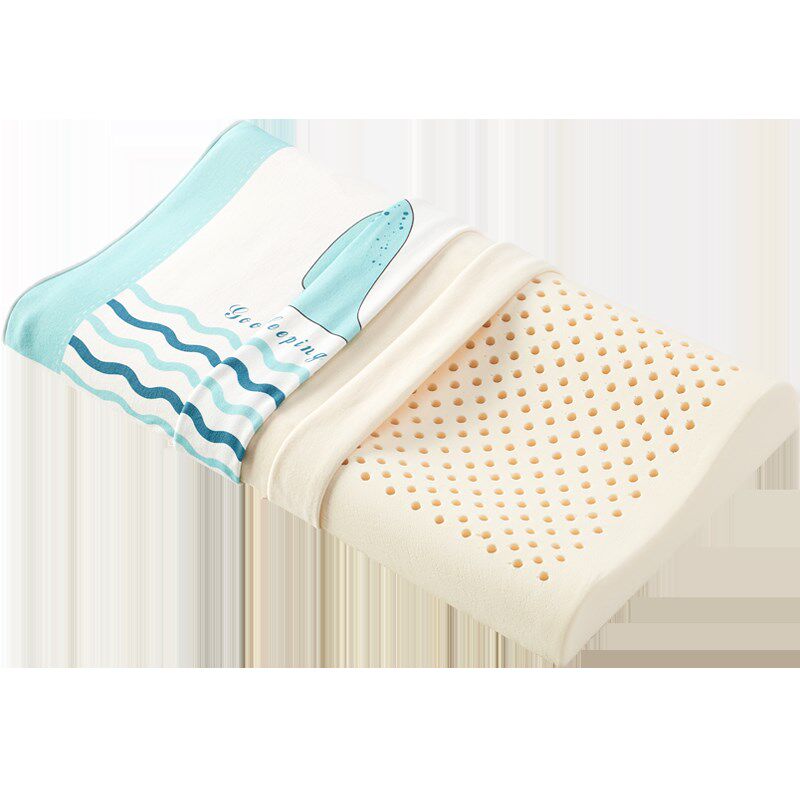 儿童乳胶枕婴儿宝宝小孩0-1-2-3-6岁以上幼儿园四季通用成人枕头