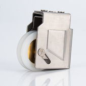 窗龙 90滑轮不锈钢铝合金门窗滑轮推拉窗移门滚轮五金配件 4个老式