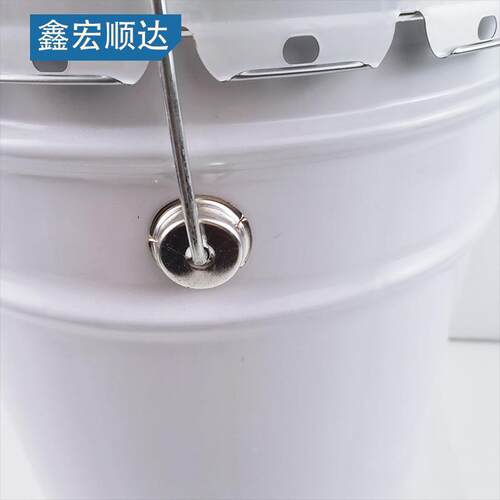 工厂加工20L包装桶铁桶马口铁敞口型涂料桶工业化工油漆桶花兰桶