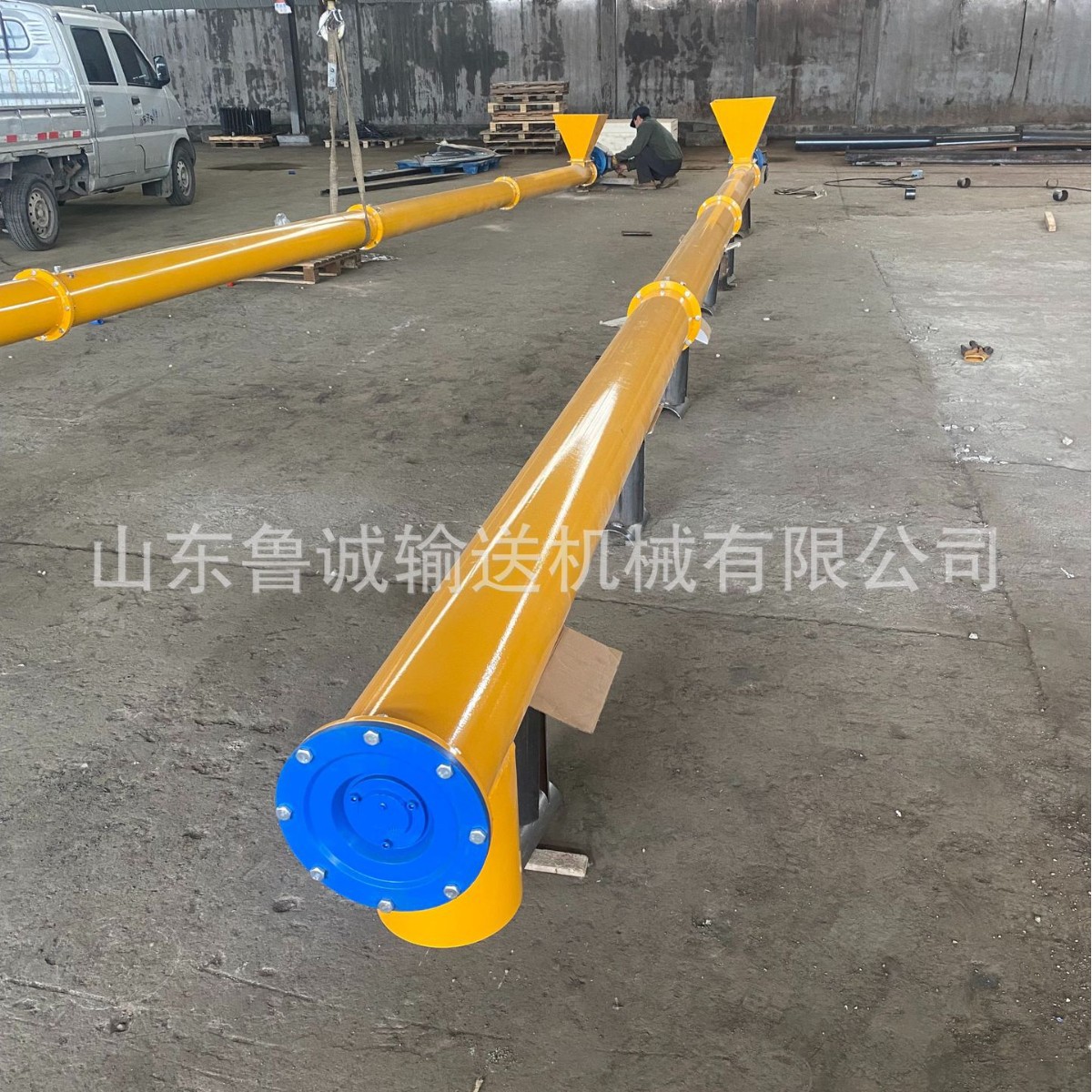 管式螺旋输送机219U型水泥粉煤灰沙干粉颗粒全自动绞龙上料机提升