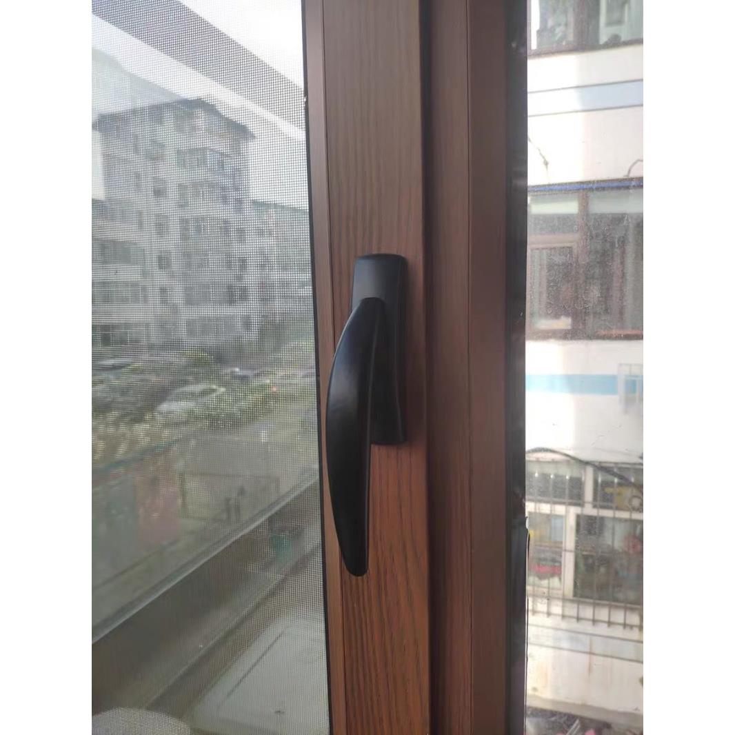 门窗拉手转动把手金属拉手塑钢窗户全金属把手联动杆豪华窗户实心
