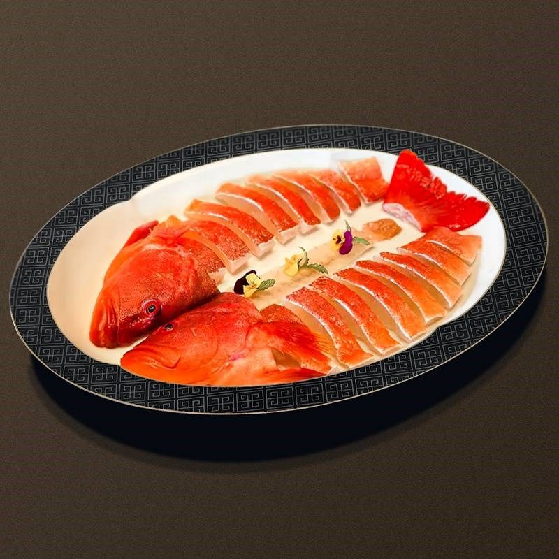 德国新款陶瓷金边鱼盘子大号蒸鱼盘特色大尺寸鱼盘高级感酒店特色,餐饮具,盘,淘宝优惠券,粉丝福利购,淘宝优惠卷