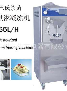 厂家供应 50L意式硬冰机 Batch freezer 巴氏杀菌硬质冰淇淋机