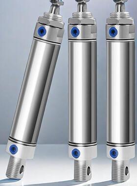 金气鑫JINQIX不锈钢MA16迷你气缸20/25/32X50SX75X100X150X300SCA