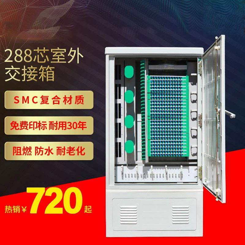 速豪亿通288壁挂式满配空盘光接线盒