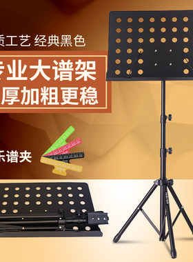 谱架琴架乐谱架放乐谱的架子吉他古筝琴谱架琵琶古琴曲谱架架子鼓