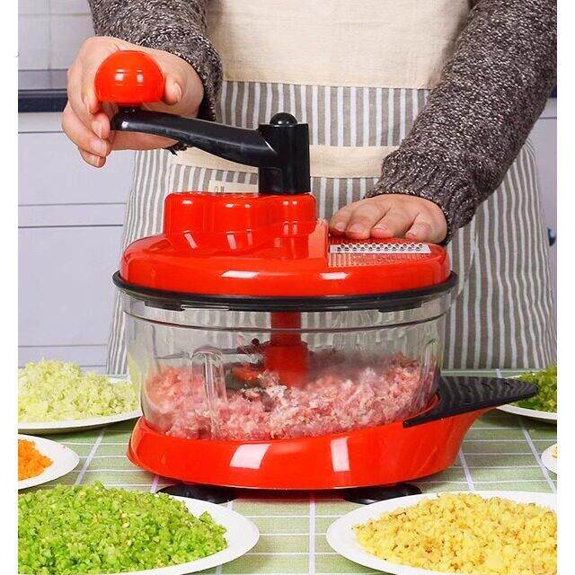 家用手动绞菜机饺子馅机绞肉机绞蒜机搅拌机多功能切菜器厨房用品