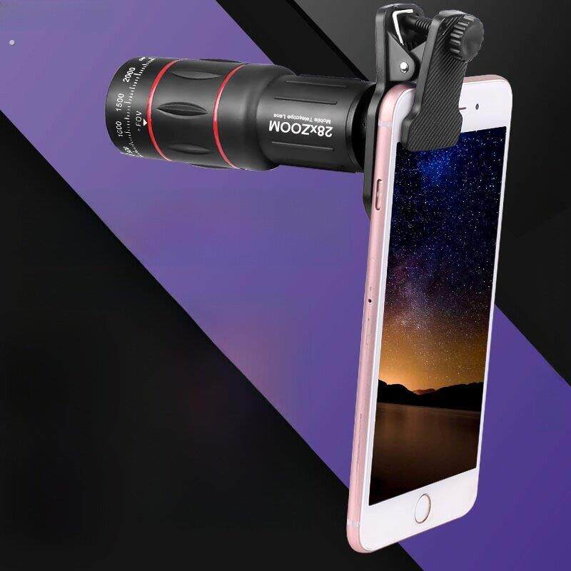 手机望远镜演唱会高倍高清专业级日夜两用追星神器单筒手机外置