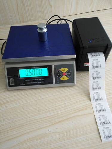 深圳标签打印秤  不干胶标签打印称  3kg/6kg/15kg/30kg