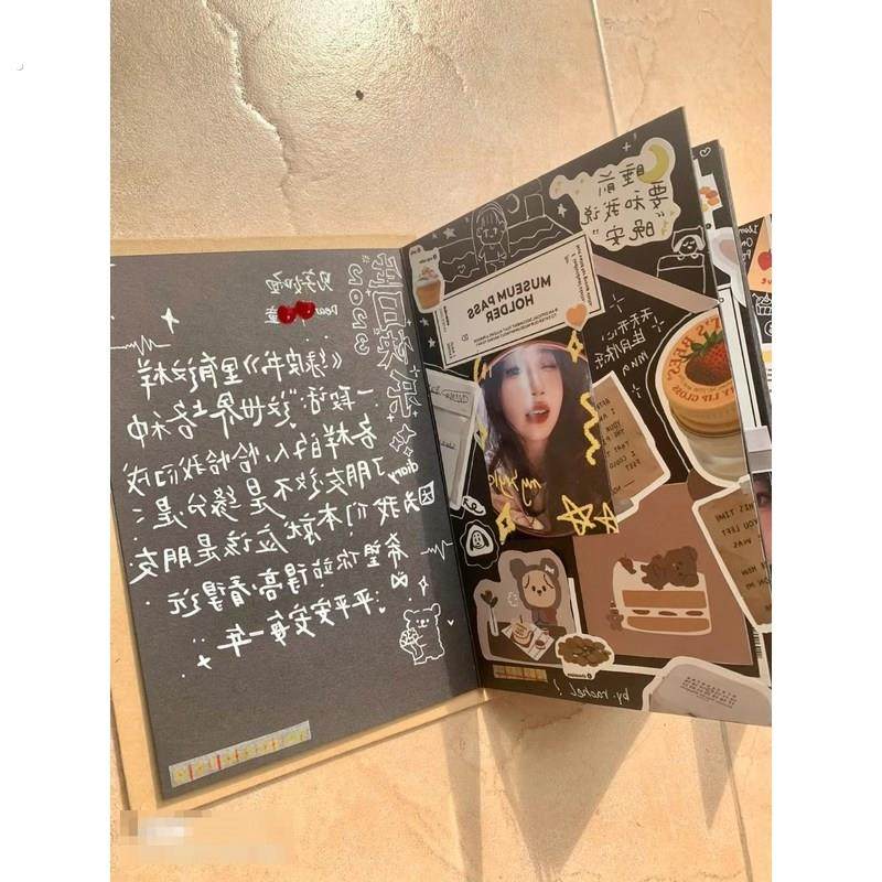 风琴本折叠本折页相册情侣表白生日祝福手绘diy儿童成长记录手帐