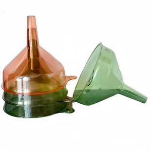 锥形大号漏斗 家用透明锥形漏斗大口径量酒器酒提子灌油过滤液体