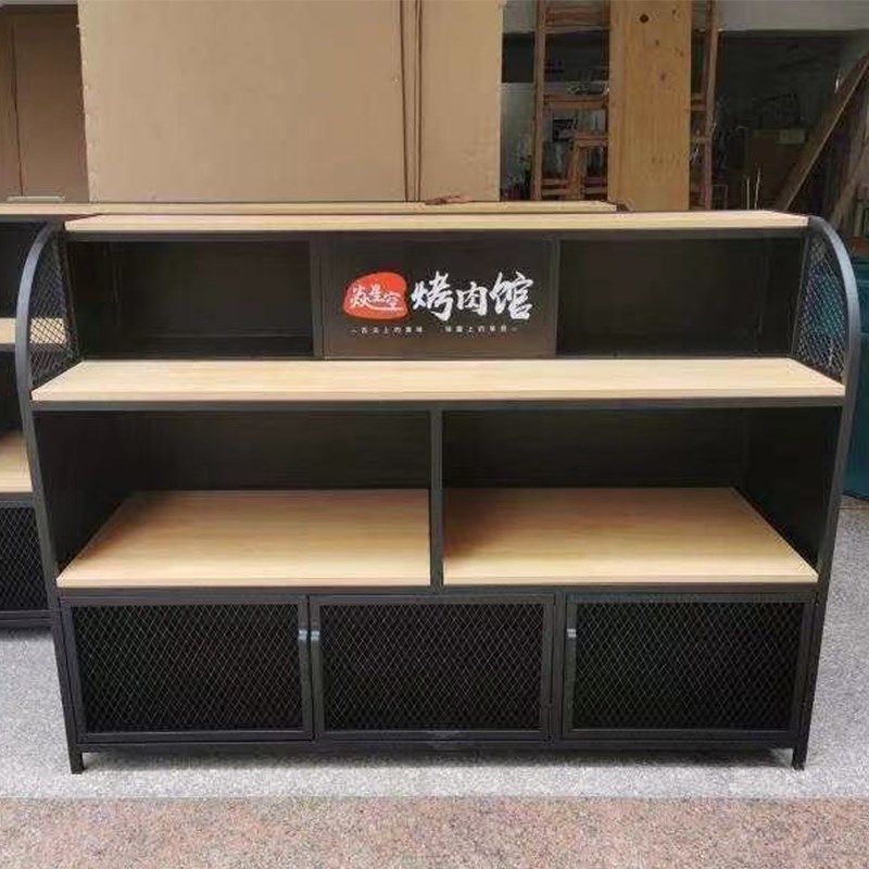 火锅店自助调料台佐料台串串香调味小料台蘸酱台大理石调料柜商用