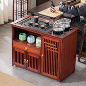 移动茶桌小茶台家用中式 烧水一体 茶水柜茶车带轮茶几功夫茶具套装