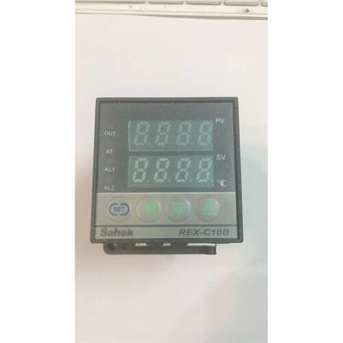 Sahok山禾 数显温控器 REX-C10B 短壳智能温控表 替用REX-C100
