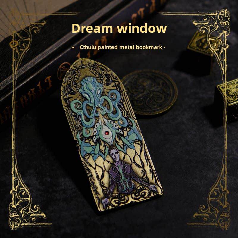 星星在哪里幻想之窗克苏鲁彩绘金属书签古代神爱手艺神话