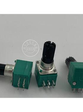 RK097G双联电位器C10K C20K C50K C100K C250K C300K C500K15MM花