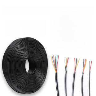 2464护套线电源线22/24/26/28AWG线材2/3/4/5/6芯PVC镀锡铜多芯线