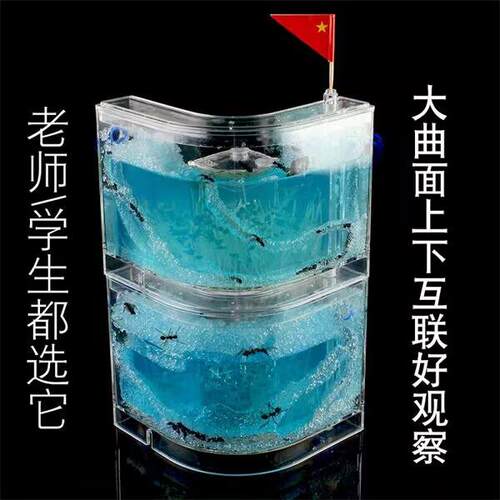 教学大型蚂蚁城堡科学养殖盒工坊生态箱送蚁后王国庄园别墅繁殖版