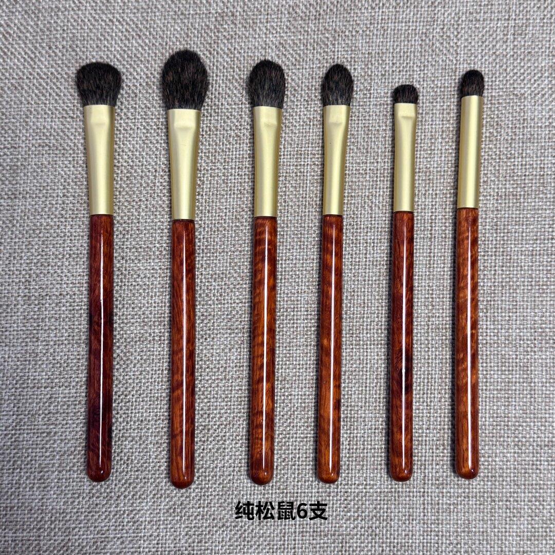 魅诗羽纯松鼠眼部6支晕染铺色细节沧州化妆刷工厂店