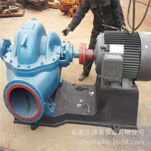SH系列双吸中开泵 移动柴油机抽水泵 500S22A双吸清水循环泵