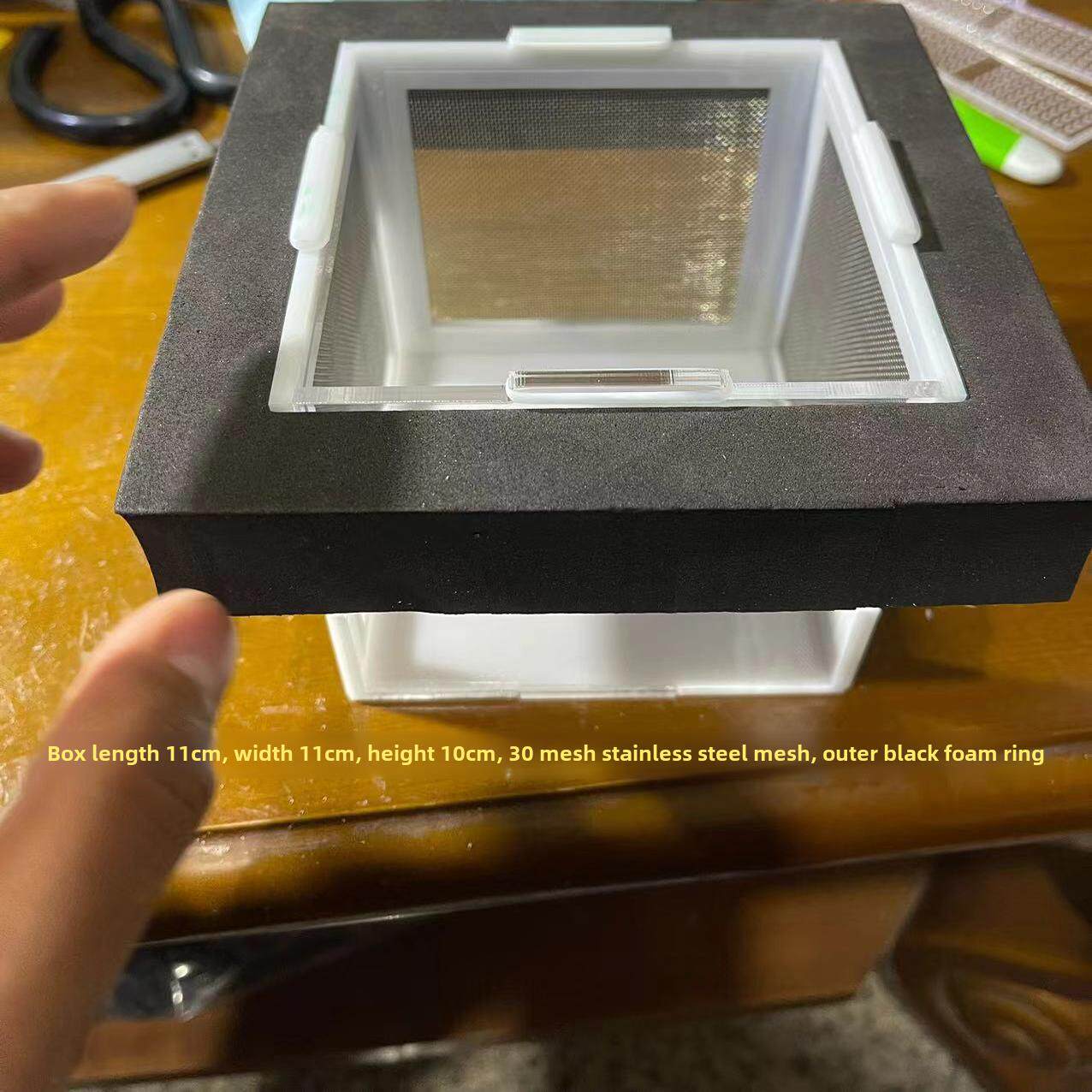 浮动隔离箱,亚克力鱼缸隔离箱,养殖箱,产卵器,鱼卵隔离网,三