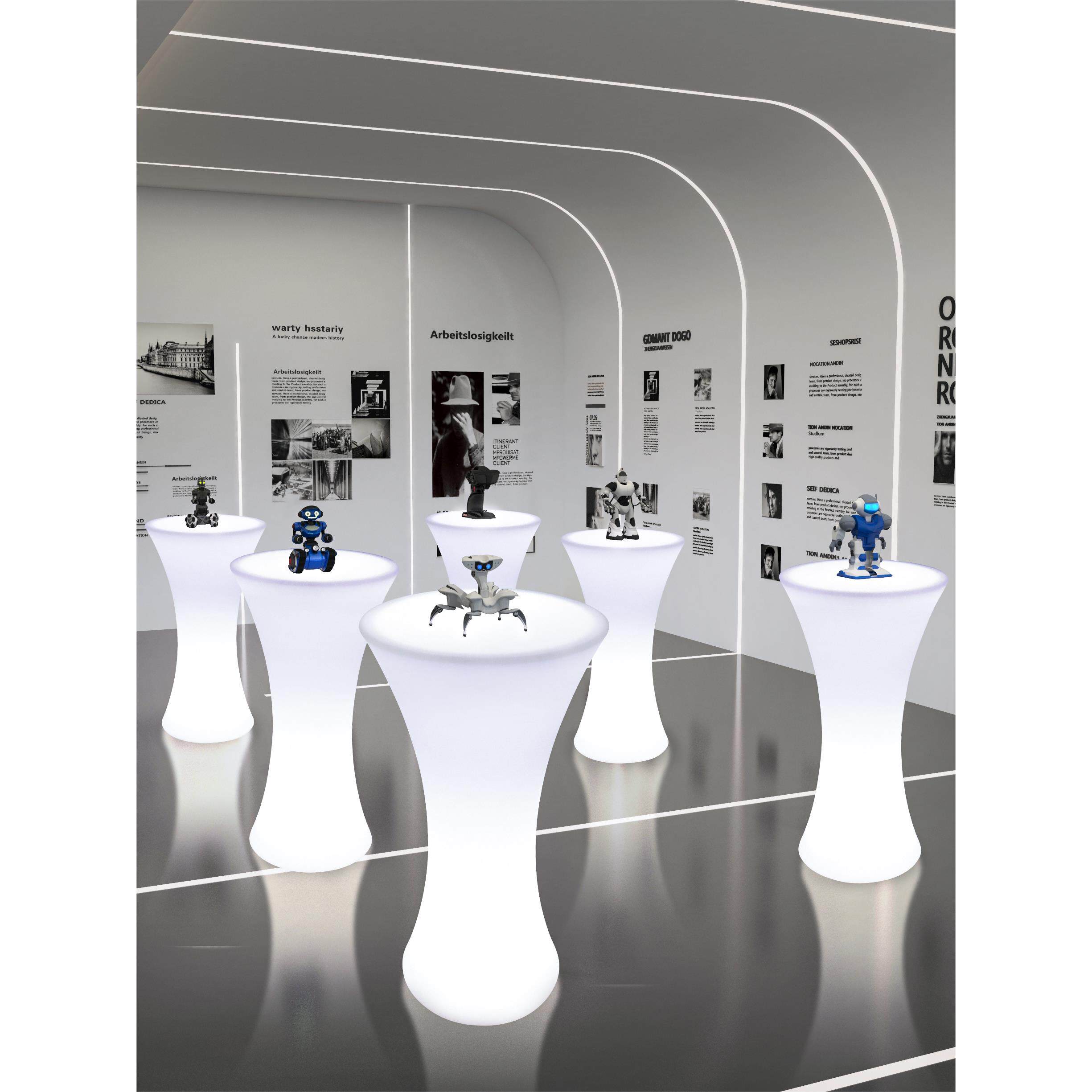 led发光展示架展台桌子商业展会精品展柜展厅创意产品陈列展示台