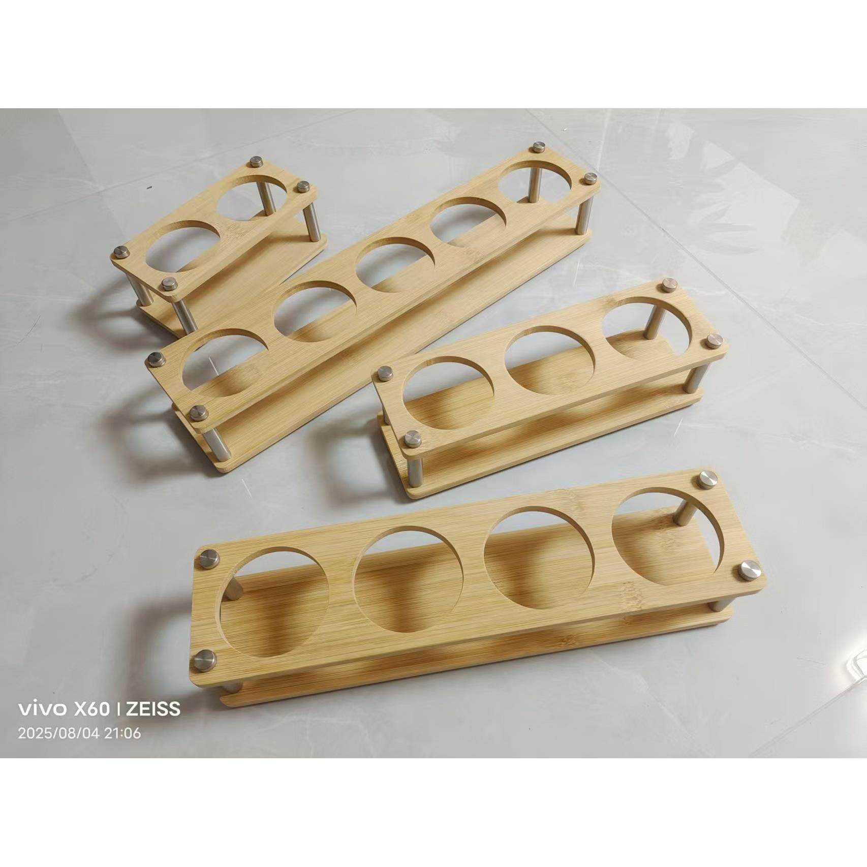 定制木架酱醋瓶托盘调味瓶架子置物架不锈钢柱底托木玻璃瓶实木,厨房/烹饪用具,调料置物架,淘宝优惠券,粉丝福利购,淘宝优惠卷